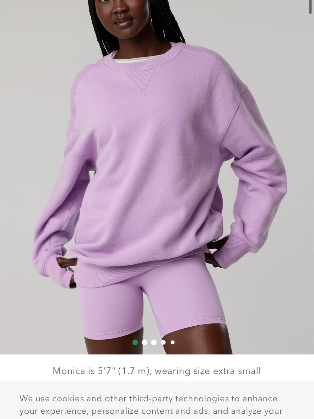 OFFLINE By Aerie Cloud Fleece Oversized Crewneck Sweatshirt